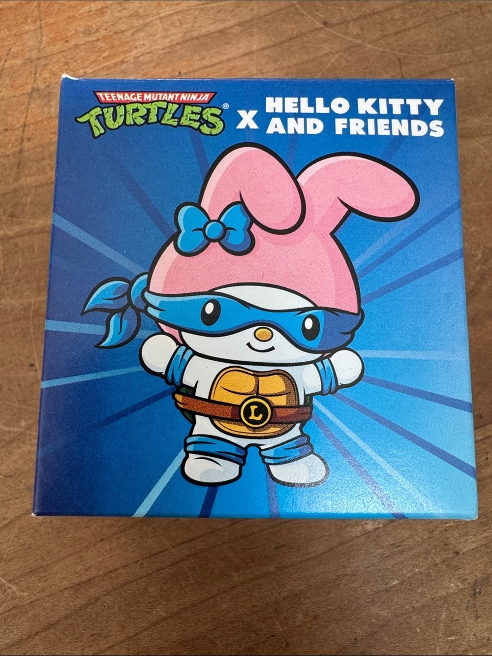 Teenage Mutant Ninja Turtles x Hello Kitty Pink & Blue collectible Figure